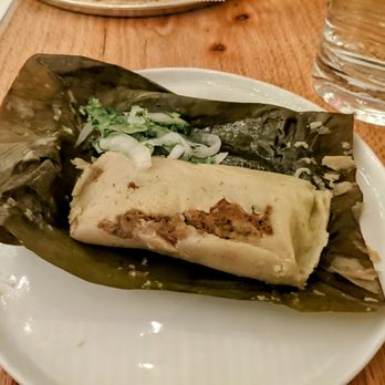 Clavel signature dishes TamalesBurritosBarbacoa Taco